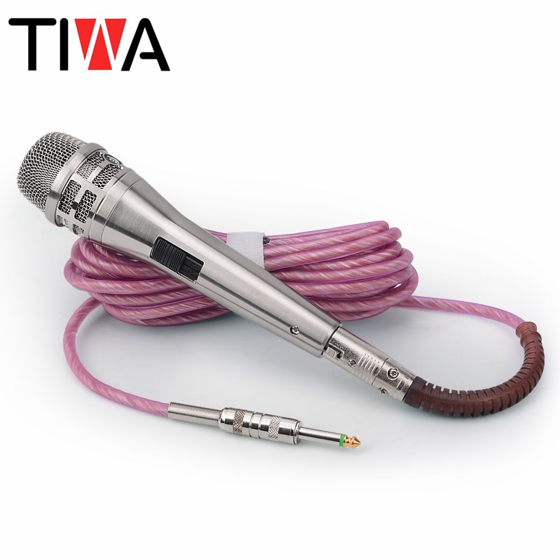 TIWA Micrófono con cable de alta calidad TW888