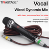 Micrófono con cable de TIWA MICO VOCAL dinámico de alta calidad